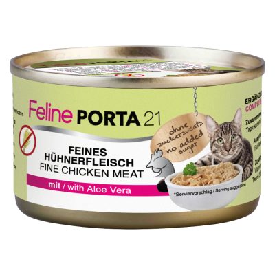 Feline Porta 21 6 x 90 g - poulet