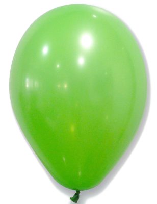 50 Ballons verts 30 cm