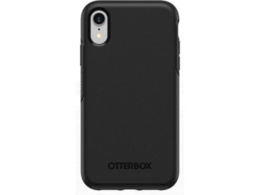 Otterbox Symmetry - Coque Apple iPhone XR Coque Arrière Rigide Antichoc - Noir