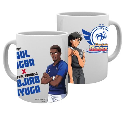 Mug Captain Tsubasa vs Paul Pogba