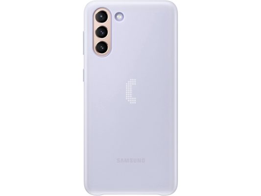 Samsung LED Cover - Coque Samsung Galaxy S21 Plus Coque Arrière Rigide - Violet