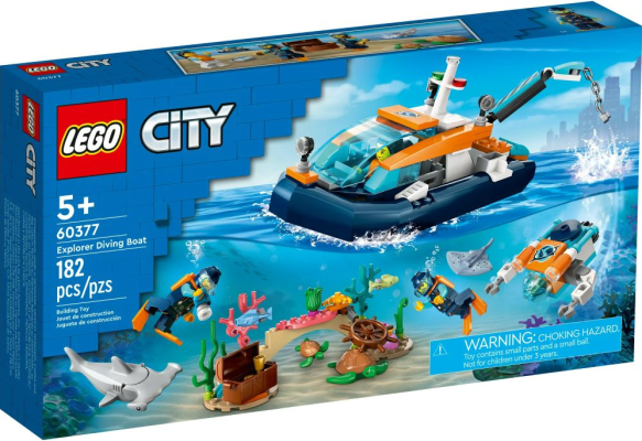 Le bateau d’exploration sous-marine - LEGO® City - 60377