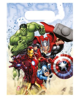 6 Sacs de fête Avengers