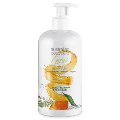 Citrus Skin Wash - Nettoyant professionnel pour le corps à l'huile de tea tree et aux agrumes