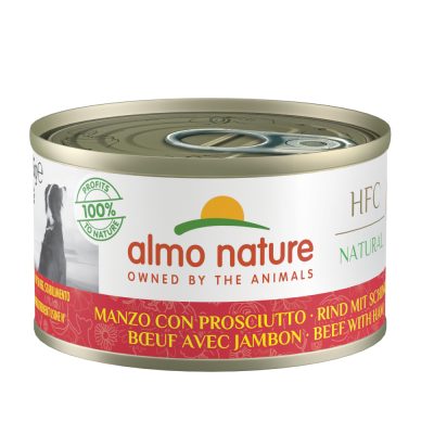 Almo Nature Classic 6 x 95 g - boeuf & jambon