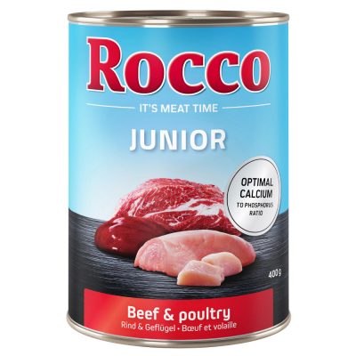 Rocco Junior 6 x 400 g - bœuf