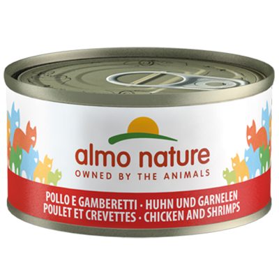 Lot Almo Nature 24 x 70 g - poulet