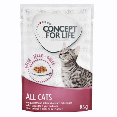 Concept for Life All Cats en gelée - lot % : 24 x 85 g