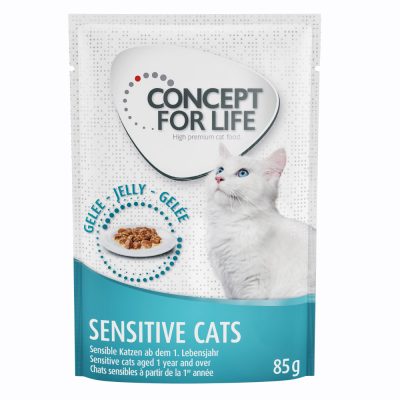 Concept for Life Sensitive Cats en gelée - lot % : 24 x 85 g