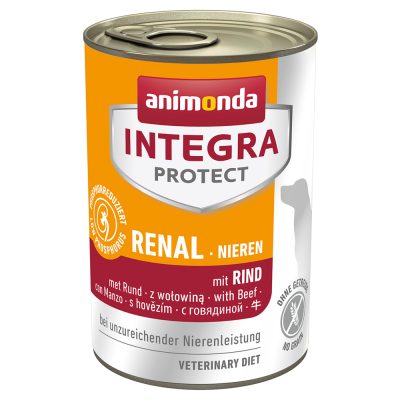 Animonda Integra Protect Insuffisance rénale 6 x 400 g - bœuf