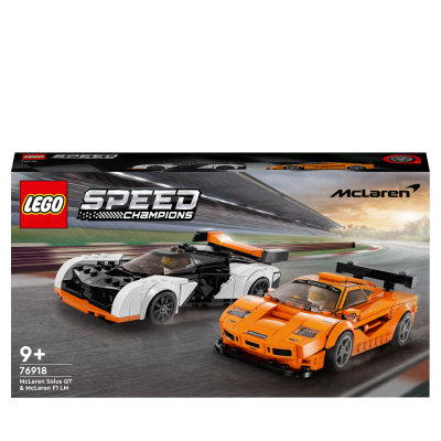 McLaren Solus GT et McLaren F1 LM - LEGO® Speed Champions - 76918