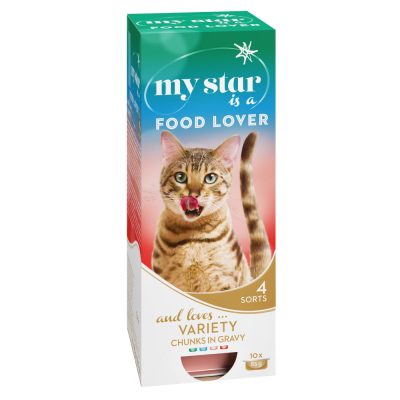 Lot mixte My Star is a Food Lover - 10 x 85 g (4 saveurs)