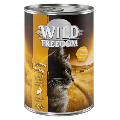 Lot Wild Freedom Adult 24 x 400 g - Golden Valley - lapin