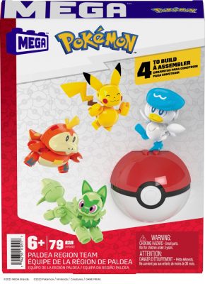 Mega - Pokémon - Equipe De La Région De Paldea