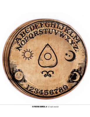 8 Assiettes en carton Ouija 23 cm
