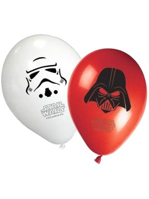8 Ballons latex Star Wars
