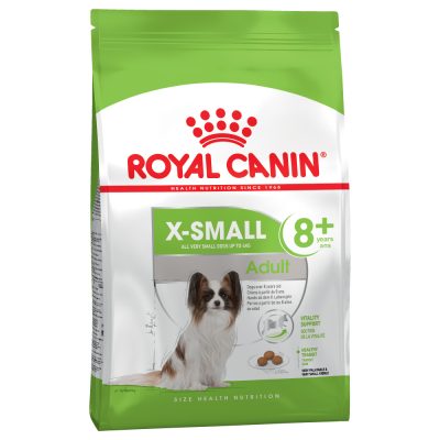 Royal Canin X-Small Adult 8+ - lot % : 3 x 3 kg