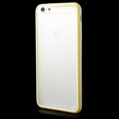 Mobigear Crystal - Coque Apple iPhone 6 Plus Coque Arrière Rigide - Jaune