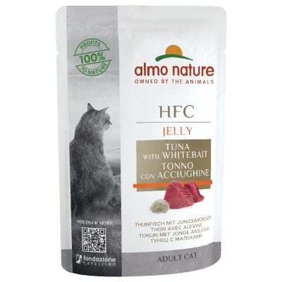 Lot Almo Nature HFC Jelly 12 x 55 g  - thon