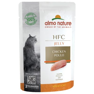 Lot Almo Nature HFC Jelly 12 x 55 g  - poulet
