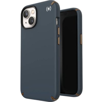 Speck Presidio2 Pro - Coque Apple iPhone 14 Coque Arrière Rigide Antichoc - Charcoal Grey