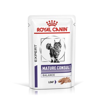 Royal Canin Expert Mature Consult Balance pour chat - lot % : 48 x 85 g
