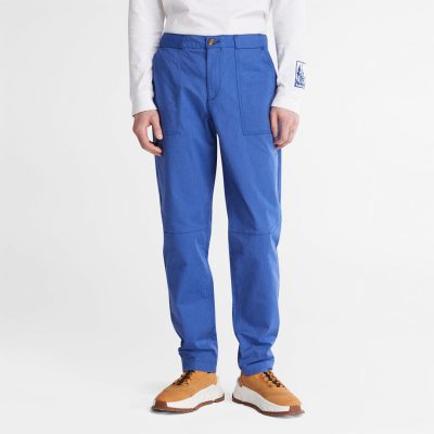 Timberland Pantalon Fuselé Cordura Ecomade Pour Homme En Bleu Bleu Foncé