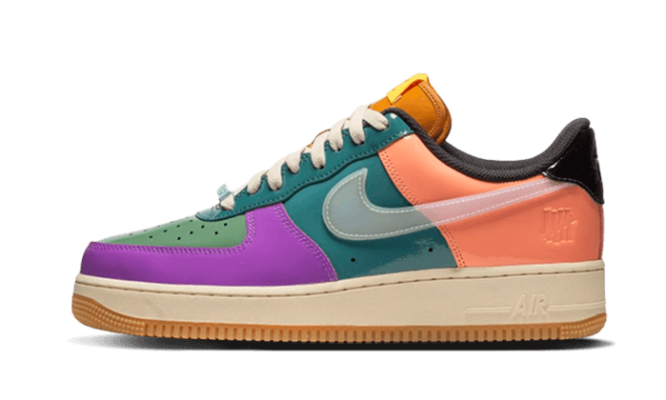 Nike Air Force 1 Low Sp Undefeated Multi Patent Celestine Blue