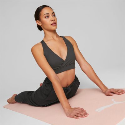 PUMA Brassière de yoga à maintien modéré Yogini Crossover Femme