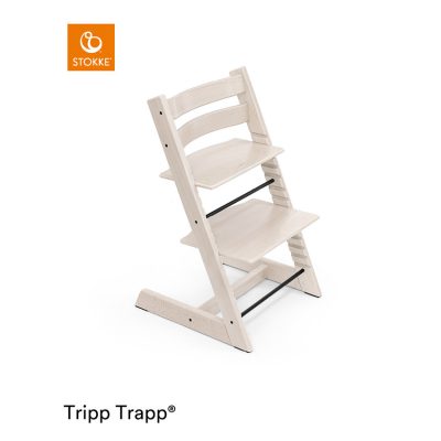 Chaise haute Tripp Trapp - Blanchie - Blanc