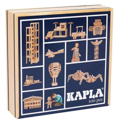 Coffret en bois Kapla 100 pièces Kapla