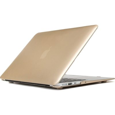 Mobigear Metallic - Apple MacBook Air 11 Pouces (2010-2016) Coque MacBook Rigide - Or