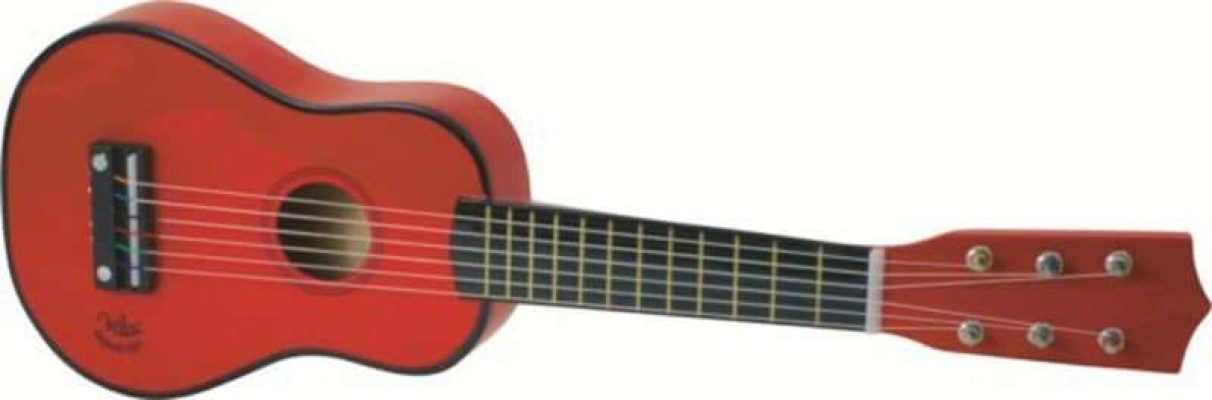 Guitare rouge Vilac