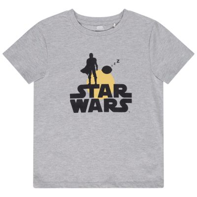 T-shirt manches courtes en jersey print Star Wars pour garçon - Gris