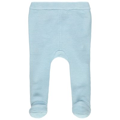 Caleçon à pieds fermés en maille coton pour bébé garçon - Bleu clair