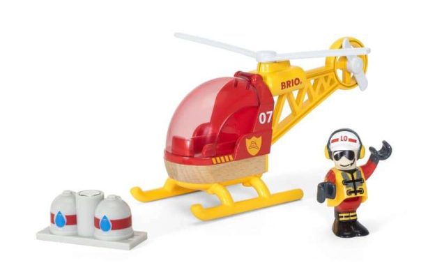 Hélicoptère des pompiers Brio