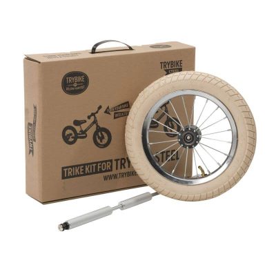 Kit tricycle vintage pneu beige Trybike