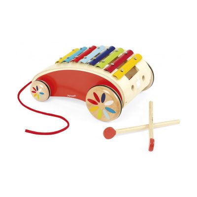 Xylophone en bois - Rouge