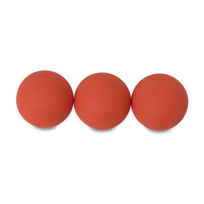Set de 3 balles pour jeu de raquettes de plage - Orange