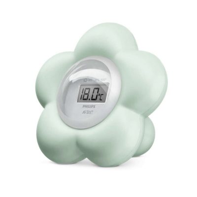 Thermomètre étanche forme fleur - Vert Mint - Mint