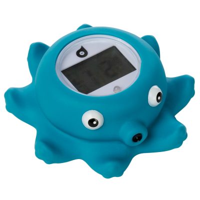 Thermomètre de bain et de chambre - Pieuvre - Bleu