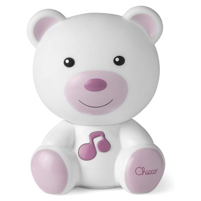 Veilleuse musicale Ours Dreamlight - Rose - Rose
