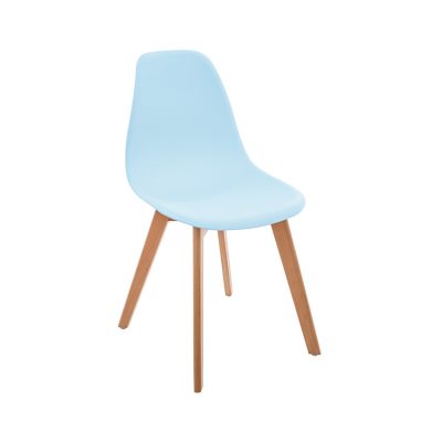 Chaise de table enfant - Bleu - Bleu