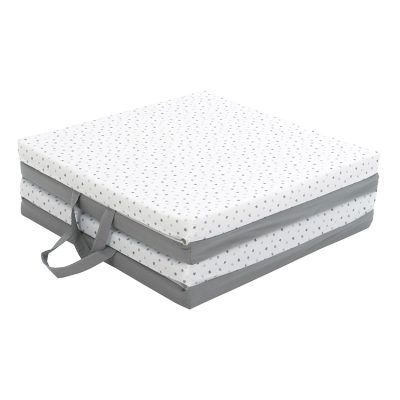 Tapis de motricité pliable - Blanc/Gris - Blanc