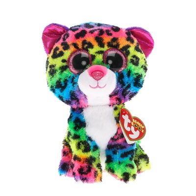 Peluche Beanie Boo's 15 cm - Dotty le léopard - Multicolore