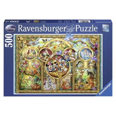Puzzle 500 Pièces Famille Disney - Bleu