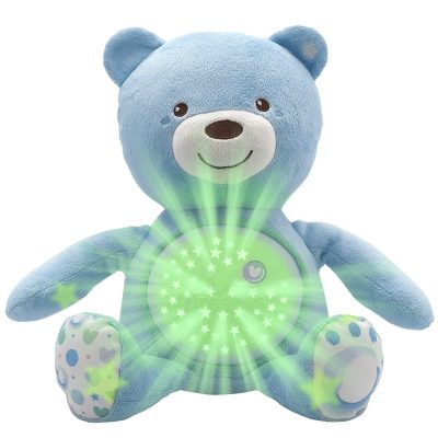 Ourson projecteur First Dreams Baby Bear - Bleu - Bleu