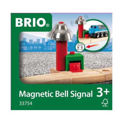 Véhicule Fonction Brio Train Signal Cloche Magnétique - Vert