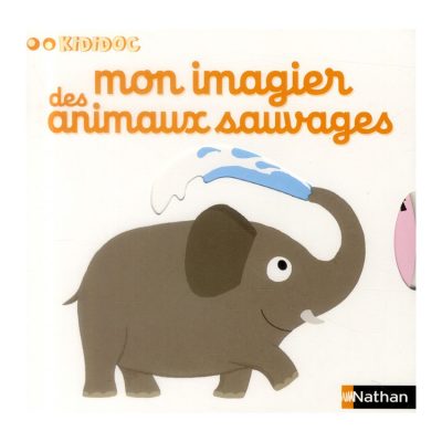 Livre n°10 Mon imagier des animaux sauvages - Multicolore