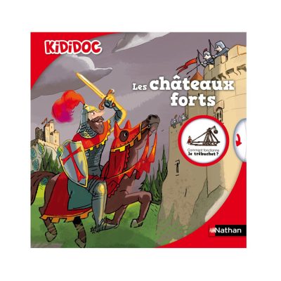 Livre animé Kididoc Les Châteaux Forts - Multicolore